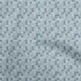 thumbnail image 1 of oneOone Cotton Silk Light Blue Fabric Geometric Sewing Craft Projects Fabric Prints By Yard 42 Inch Wide, 1 of 4