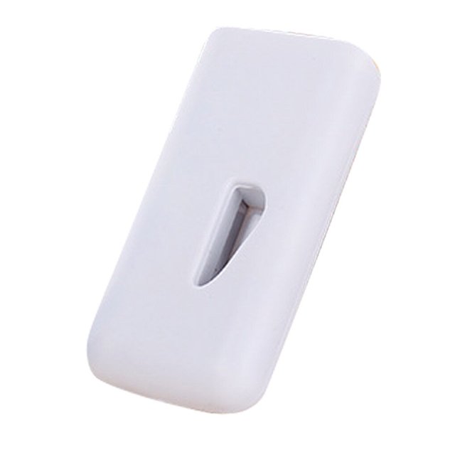 Pill Splitter Plastic Storage V- Grip Small or Large Pill Splitter Pills Slicer Home Tablet Vitamin Divider,White
