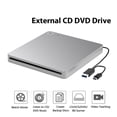 thumbnail image 2 of External DVD Burner Drive USB 3.0 Type-C Optical Drive Writer Portable CD/DVD Player for Laptop ,Easy Setup, 2 of 6