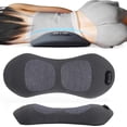 thumbnail image 2 of Triple Fusion Back Massager-2026 Uptodate 3-in-1 Back Massager with Traction Lifting and Vibration Massage and Heat Compress for Neck and Shoulder and Back (Black), 2 of 8