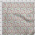 thumbnail image 4 of oneOone Rayon Red Fabric Asian Japanese Koi Fish With Wave Craft Projects Decor Fabric Printed By The Yard 56 Inch Wide, 4 of 4