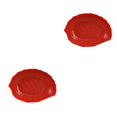 thumbnail image 4 of kurtrusly Snack Tray Candy Plate Fruit Basket Simulation Lifelike Leaf Space Saving Kitchen Gadget Party Accessory Decoration Red 2Set, 4 of 6