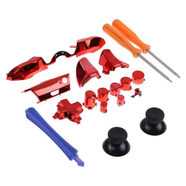 fastboy Full Plated Buttons Set Bumpers Triggers Dpad Screwdriver Replacement For Xbox One Elite Controller