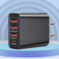 thumbnail image 2 of SDOTXA USB+C Wall Mount Phone Charger Portable Fast Charger For Smart Devices Such As Phones  Computers Charging Stones Power Adapter Plug Double Power Adapter Charging Cubes Charge Guard, 2 of 2