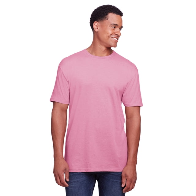 Gildan Mens Softstyle CVC T-Shirt, 2XL, Plumrose