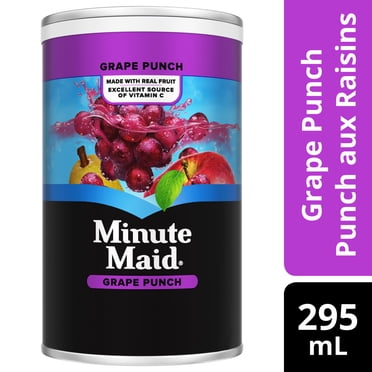 Minute Maid Grape Punch Can, Frozen Concentrate