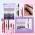 thumbnail image 1 of DIY Lash Extension Kit: Mixed Style Lash Clusters with Bond & Seal..., 1 of 26