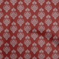 thumbnail image 1 of oneOone Polyester Spandex Red Fabric Mandala Craft Projects Decor Fabric Printed By The Yard 56 Inch Wide, 1 of 5