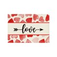 thumbnail image 2 of Wooowa Valentine's Day Printed Placemat 11.8x17.7 Inches - Heat-Resistant Table Decor for Kitchen, Home & Holiday Parties, 2 of 6