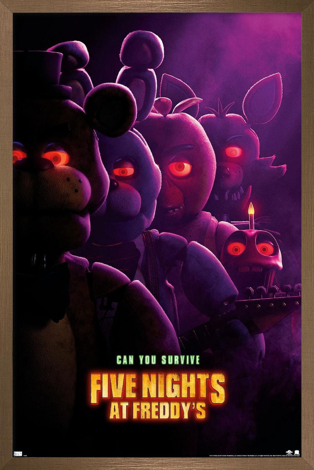 Five Nights at Freddy's Movie - Teaser One Sheet Wall Poster