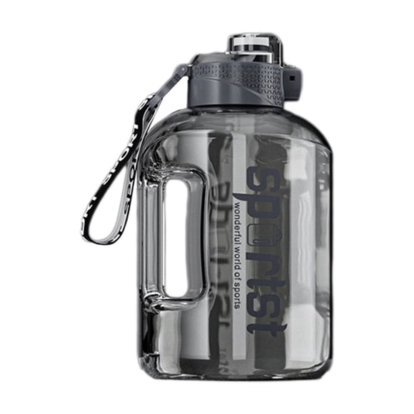 Birdeem Water Bottle Gallon Water Bottle Gallon Water Jug Large Water Bottle Large Capacity Water Cup Ton Barrel Sports Fitness Male and Female Students Portable Plastic Space Pot Big Belly Water Cup