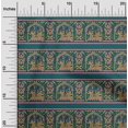 thumbnail image 1 of oneOone Cotton Poplin Fabric Ethnic Block Decor Fabric Printed BTY 42 Inch Wide, 1 of 4