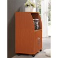 thumbnail image 4 of Pemberly Row Microwave Kitchen Cart in Cherry, 4 of 5