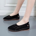 thumbnail image 4 of Chaussures Plates pour Femmes à Talon Compensé Ajouré, Décontractées, Grande Pointure, Chaussures Simples, 4 of 9