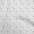 thumbnail image 1 of oneOone Velvet White Fabric Geometric Fabric For Sewing Printed Craft Fabric By The Yard 58 Inch Wide, 1 of 5