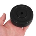 thumbnail image 2 of 4pcs Universal Rubber Caster Wheels Patio Heater Rolling Storage Rack Heavy Duty Swivel Furniture, 2 of 5