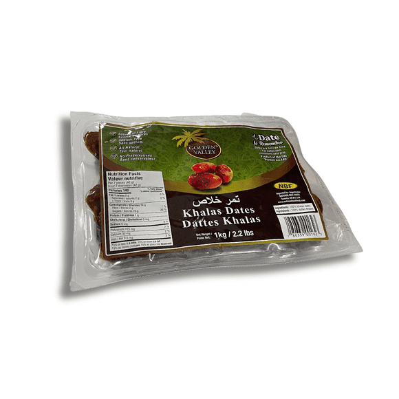 GOLDEN VALLEY KHALAS DATTES SOUS VIDE