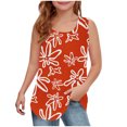 thumbnail image 1 of RXIRUCGD 2025 Vêtements d'Été pour Enfants Filles Décontracté Sans Manches Col Rond Imprimé, 1 of 5
