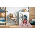thumbnail image 2 of Ahgly Company Tapis Rectangulaire Lavable en Machine Intérieur Transitionnel Marron Rouge, 4 Pieds x 6 Pieds, 2 of 7