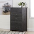 thumbnail image 1 of South Shore Fusion 5-Drawer Chest for Adult, in Gray Oak, 1 of 11