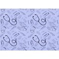 thumbnail image 1 of Ahgly Company Machine Washable Indoor Rectangle Transitional Heavenly Blue Area Rugs, 6' x 9', 1 of 7