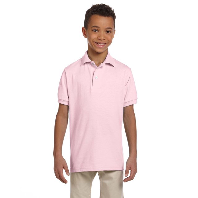 Jerzees Youth 5.6 oz. SpotShield Jersey Polo - 437Y