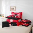 thumbnail image 5 of YST 7 Piece Bed in a Bag Full Size Comforter Set Ice Hockey Bedding Set,Hockey Reversible Design Bed Set,Winter Sports Soft Microfiber Comforter with Sheet Set,All Season,Carolina, 5 of 5