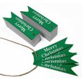 thumbnail image 3 of Inkdotpot Real Silver Foil Merry Christmas Tags Favor Hang Paper Tags 50 Pieces, 3 of 6