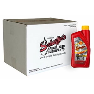 Schaeffer Manufacturing Co. 011030-012 Micron Moly Racing Engine Oil SAE 30, 1-Quart Bottle (Pack of 12)