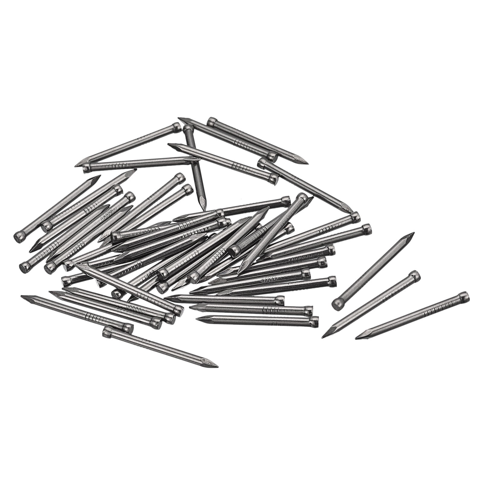 80 Clous De Finition 35 Mm - Acier Au Carbone, Tête Perdue, Lot Uxcell