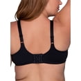 thumbnail image 4 of Vanity Fair Womens Beauty Back Full Figure Underwire Bra, 36G, Midnight Black, 4 of 5