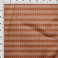 thumbnail image 3 of oneOone Georgette Viscose Fabric Floral & Chevron Block Print Sewing Fabric BTY 42 Inch Wide, 3 of 4