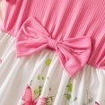 thumbnail image 4 of Robes pour Tout-Petites Fille Robe Fleurie Robe d'Anniversaire pour Filles Robe Chic Vêtements d'Été pour Filles 2-3 Ans, 4 of 8
