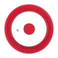 thumbnail image 3 of simhoa Glass Top Cover Tempered Silicone Replacement Pan Lid for Skillets Pots Pans Red 21cm, 3 of 8