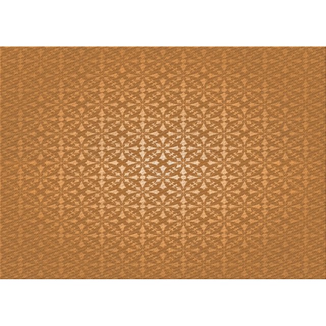 Ahgly Tapis Rectangulaire Lavable en Machine Intérieur Transitionnel Orange Foncé, 5 Pieds x 8 Pieds