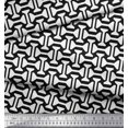 thumbnail image 3 of Soimoi Velvet Fabric Geometric Abstract Printed Craft Fabric by The Yard 58 Inch Wide, 3 of 3