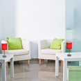 thumbnail image 4 of Simple Designs Chrome Mini Basic Table Lamp with Fabric Shade 2 Pack Set, 4 of 4