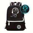 thumbnail image 2 of AIGIA Men Women School Backpack Luminous School Backpack Waterproof Book Bag USB Charging School Bag, 2 of 13