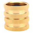 thumbnail image 1 of Hose Tap Connector,3/4" Brass Hose Tap Threaded Garden Water Pipe Brass Hose Tap Connector Built for Precision, 1 of 9
