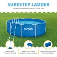 thumbnail image 3 of Funsicle 48 Inch SureStep 3 Stair Outdoor Above-Ground Swimming Pool Ladder, 3 of 10
