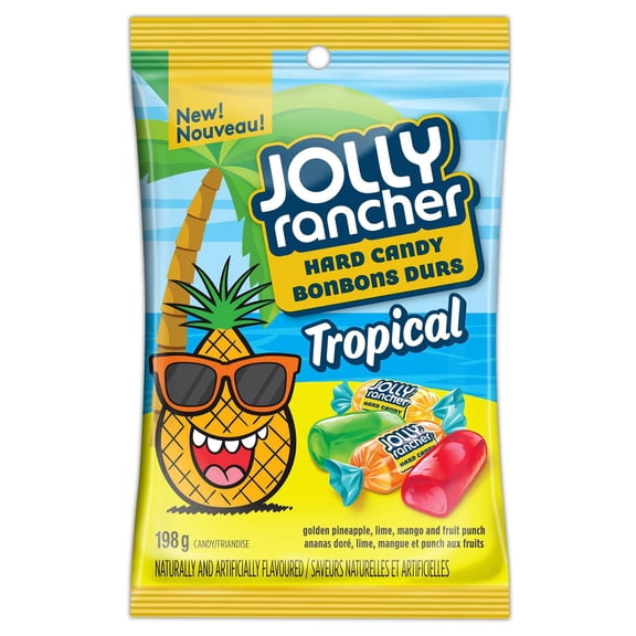 JOLLY RANCHER Tropical Hard Candy, 198 g