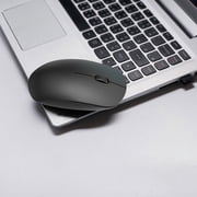 COFEST 2.4G Wireless Mute Bluetooth Mouse Laptop Office Business Mouse Black
