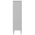thumbnail image 5 of vidaXL Adult Standard Bookcase Senja Rattan Look White 90x35x130 cm Solid Wood Pine, 5 of 5