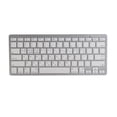 thumbnail image 2 of Keyboard Bilingual Super Slim Cordless Keyboard Comfortable for PC Laptop Tablet User Friendly Ergonomic Design Silver, 2 of 7