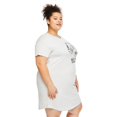 thumbnail image 4 of George Women's Plus Crew Neckline Nightshirt, 4 of 6
