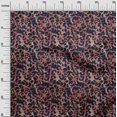 thumbnail image 2 of oneOone Cotton Silk Red Fabric Animal Skin Sewing Craft Projects Fabric Prints By Yard 42 Inch Wide, 2 of 4