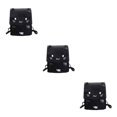thumbnail image 4 of Transemion Men S Backpack Rugged And Durable Construction Travel Fun Canvas Backpack White-Cat 3Set, 4 of 6