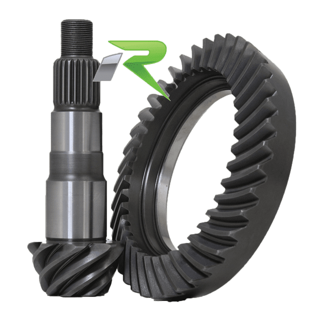 Revolution Gear and Axle D30JK-JL-513R Differential Ring and Pinion DANA 30 JK/ JL Style Reverse Rotation Axle; 7.3 Inch Ring Gear Diameter; 5.13 Ratio; Steel; 26 Pinion Spline