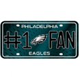 thumbnail image 1 of Plaque d'Immatriculation en Métal Philadelphia Eagles 1 Fan, 1 of 1