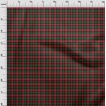thumbnail image 4 of oneOone Georgette Viscose Red Fabric Check Sewing Material Print Fabric By The Yard 42 Inch Wide, 4 of 4